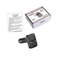 thumbnail image 1 of Transmisor Fm Inalámbrico Azultooth Car Kit Manos libres Car Mp3 Audio Reproductor de música Dual Usb Radio Modulador Car Kit 2.1a Usb ShuxiuWang 8390605508080, 1 of 1