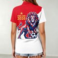 thumbnail image 4 of Women's Football Graphic T-Shirt, Women's Printed Short Sleeve Sports Top - Fashion Athletic Workout Shirt for Gym and Casual Wear for Soccer Tournament 2026 Watermelon Red Size: 3XL, 4 of 5