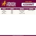 thumbnail image 3 of Metrix Premium Chassis Parts - Front Inner Tie Rod End Fits 2008-2014 Cadillac Escalade, 09-13 Chevrolet Silverado 1500, 08-13 Tahoe, 09-13 GMC Sierra 1500, 07-14 Yukon XL 1500 EV800084, 3 of 7