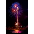 thumbnail image 2 of Lord, Fred 23x32 Gold Ornate Wood Framed with Double Matting Museum Art Print Titled - Colorado, Frisco Fireworks display on July 4th, 2 of 4