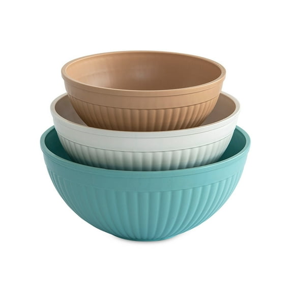 Nordic Ware 3- Piece Prep & Serve Mixing Bowl Set