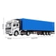 thumbnail image 2 of 1:48 Alloy Container Truck Model Highly Simulated Kids Toy Blue Vehicle, 2 of 2