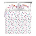 thumbnail image 5 of Sunny Side Up Rainbow Unicorns 4 Piece Toddler Size Bed Set, 5 of 5
