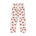 thumbnail image 4 of Xecao Hand Drawn Watermelon Men's Straight Lounge Pajama Pants: The Ultimate in Comfortable Sleepwear, 4 of 9