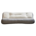 thumbnail image 1 of Almohada superergonómica para dormir profundamente, almohada ortopédica ergonómica para la cama, almohadas con soporte contorneado que protegen el cuello y la columna vertebral, nueva almohada, 1 of 8