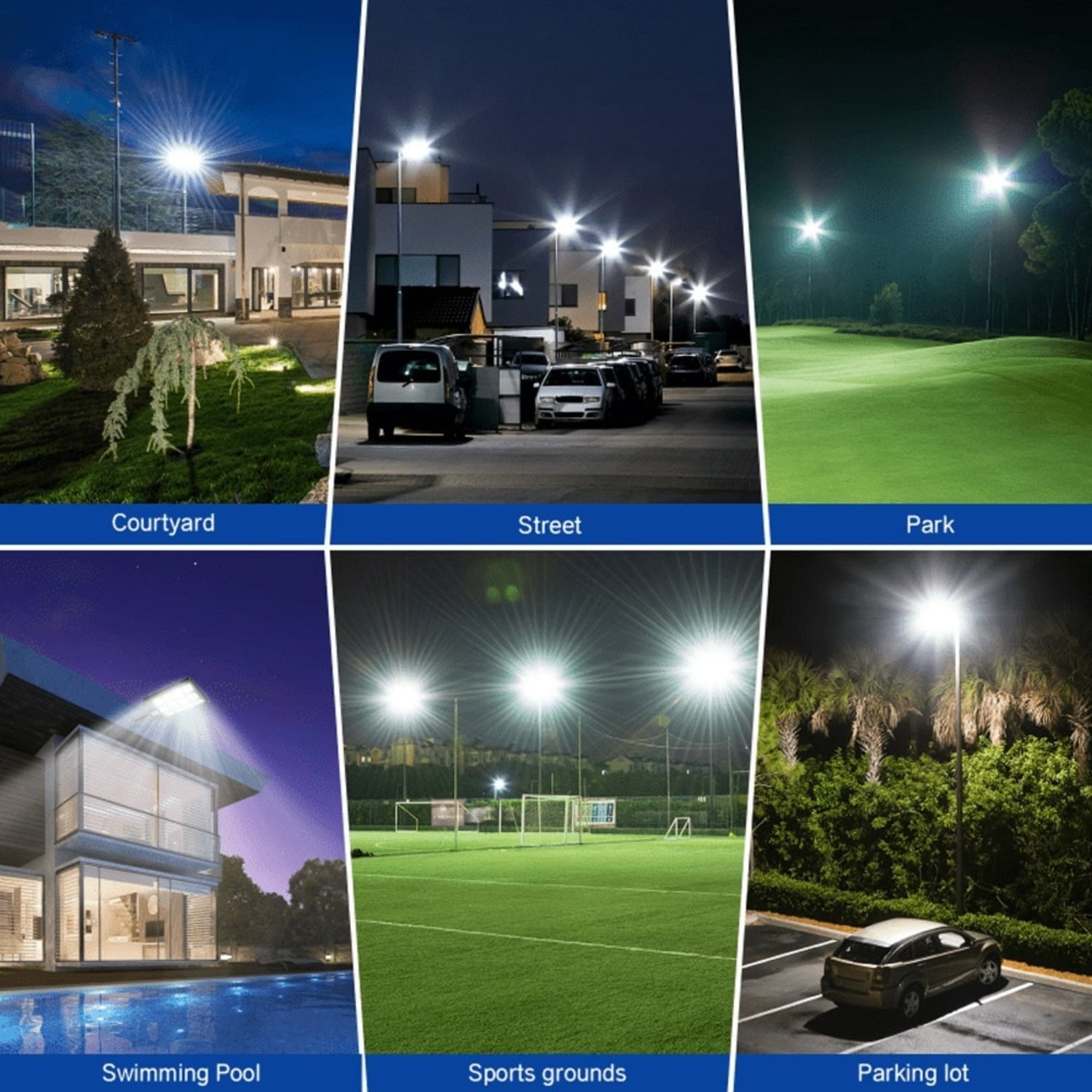 Solar LED Flood Light, Dusk to Dawn, Motion Sensor, 200W, Remote Control