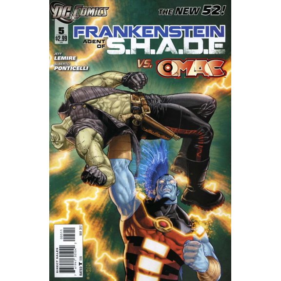 Frankenstein, Agent of S.H.A.D.E. #5 VF ; DC Comic Book