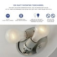 thumbnail image 3 of Adesso Metropolis 300 Watt Torchiere, Chrome, 3 of 7