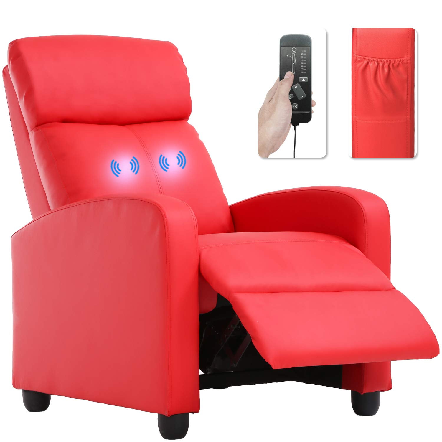 Recliner Chair for Living Room Home Theater Seating Massage Recliner