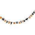 thumbnail image 1 of for 3m Halloween Hanging Garland Bunting Witch Ghost Paper Banners Horror Props Decorations for Halloween Home Party Supplies, 1 of 5