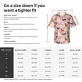thumbnail image 4 of Picia Funny Chicken Gentle Cotton Regular Fit Short Sleeve Casual Hawaiian Shirt for Men-XX-Large, 4 of 9