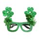 thumbnail image 2 of Gafas de Sol Verdes con Tréboles Del Día de San Patricio, Montura Festiva para Fotos y Celebraciones., 2 of 6