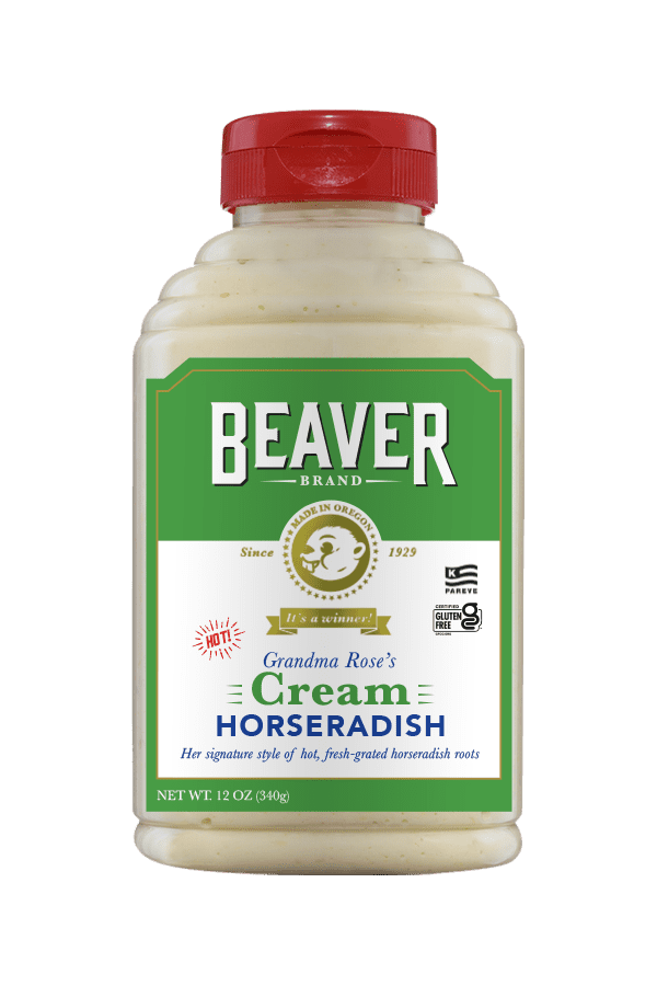 Beaver Brand Hot Cream Horseradish, 12 oz