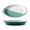 Green, variant on Creative Baking Dish Ceramic Cheese Baked Rice Plate Microwave Binaural Plate Vegetable Plate Tableware Household Baking Bowl