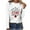 White, variant on Odeerbi Christmas Tops For Women Long Sleeve Blouses Christmas Tree Print 2025 Casual Round Neck T-shirt White