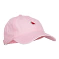 thumbnail image 5 of Mini Watermelon Embroidered Washed Cap - Pink OSFM, 5 of 5