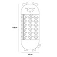 thumbnail image 4 of Saco De Dormir Gris Plegable Y Almohada Divertida Para Niños., 4 of 4