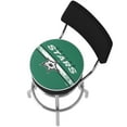 thumbnail image 5 of Trademark Gameroom Dallas Stars Logo Bar Stool with Back Rest, 5 of 5