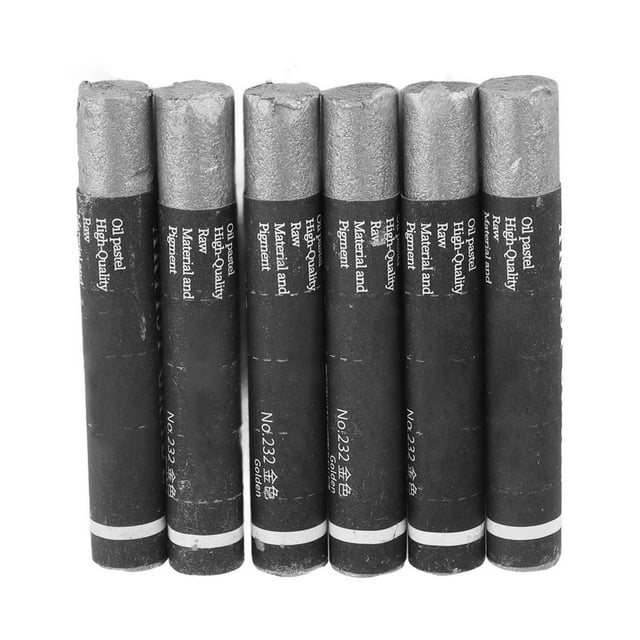 Pasteles al ÓLeo de colores intensos para lápices de Puntos aceitosos de grado artínstico para 6 piezas para pasteles monocromlicos