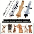 thumbnail image 2 of Durable Dog Toy for Small to Medium Dogs: Squeaky Plush Chew Toy with No Stuffing!, 2 of 5