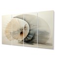 thumbnail image 2 of Designart "Seashell Sumi Asian Painting IV" Asian Wall Art Prints Set, 2 of 5