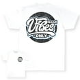 thumbnail image 3 of Million Dolla Motive Men Good Vibes Only T-Shirt(White), 3 of 3