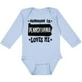 thumbnail image 3 of Inktastic Someone in Pennsylvania Loves Me Boys or Girls Long Sleeve Baby Bodysuit, 3 of 5