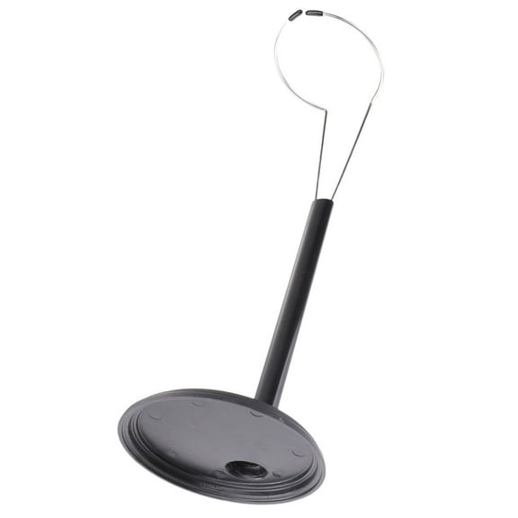 UPOUART Black Plastic Stuffed Animal Display Stand Support 1 Piece for Home Decoration and Organization