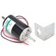 thumbnail image 3 of Motor DC de alta velocidad 80W Micro CW CCW Regulación de velocidad del eje de salida doble 12V XD60D9412Y50S (con soporte), 3 of 8