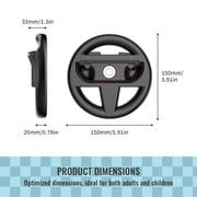 Necvior 1 Pair Ergonomic Game Console Controller Steering Wheel Accessories Suitable For Multiplayer Racing Ultimately Gameplay