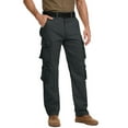 thumbnail image 6 of liyiyiyia Work Pants Mens Cargo Pants Baggy Comfort Outdoor Trousers with Multi Pockets, 6 of 7