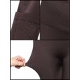 thumbnail image 4 of FashionOutfit Women's High Quality Seamless 5" Elastic band Fleece lined Plus Size Legging, 4 of 4