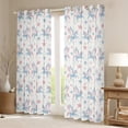 thumbnail image 2 of Castle Fairy Stars Unicorn Curtains Pack Of 2 (42X84 Each),Magical Horse Curtains Blackout,Pink Blue Bedroom Curtains for Girls Kids,Luxury Bedroom Decor, 2 of 6