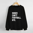 thumbnail image 3 of Lilgiuy Oversized Game Day Sweatshirt for Women Round- Neck Print Recreational Long Sleeve Tops for Going Out Shopping, 3 of 4