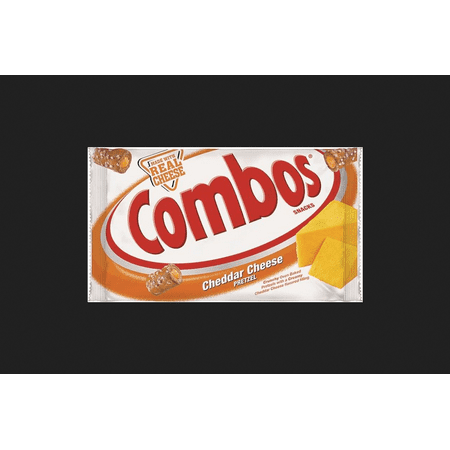 Cheddar Pretzel - Combos, Baked Snacks, Cheddar Cheese Pretzel Singles, 18 Ct