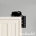 thumbnail image 2 of Handmadetneonsign Train Door Corner Sign, Train Metal Door Topper, Train Door Trim, House Wall Decor 60705, 2 of 2
