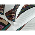 thumbnail image 4 of Ambesonne African Quilted Bedspread Set 3 Pcs, Native Costumes, King Size, Multicolor, 4 of 5