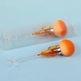 thumbnail image 3 of 1 brocha de maquilje en polvo, brochas profesionales para maquilje, arte de uñas, polvo de manicura naranja Colcomx pinceles de maquillaje, 3 of 6