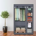 thumbnail image 3 of Winado Storage Clothes Wardrobe W/6 Shelf, 3 of 6
