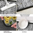 thumbnail image 2 of Sunflower Kitchen Rugs Mat Farmhouse Style Sunflower Rugs Anti Fatigue Kitchen Rug Set PVC Non Slip Waterproof Washable Rug (17"x47.2"+17"x23.6"), 2 of 5