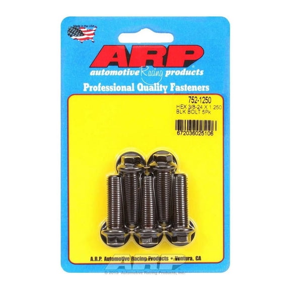 Arp Bolt Kit - 6pt. (5) 3/8-24 x 1.250
