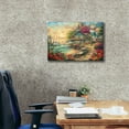 thumbnail image 3 of Epic Graffiti 'Sunrise by the Sea' by Chuck Pinson, Canvas Wall Art, 26"x18", 3 of 8