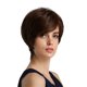thumbnail image 2 of Pelucas rectas cortas para mujeres de cabello humano de 10 pulgadas Peluca Marron oscuro Sunnimix Peluca natural de cabello humano para mujer, 2 of 8