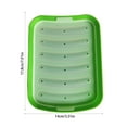 thumbnail image 3 of OEFNTAC 6-Cavity Silicone Hot Dog Mold with Lid for Baking Sausages Steaming Kitchen Food Prep 6.89x5.31x1.26in, 3 of 6