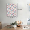 thumbnail image 2 of Lsque Pikmin Pattern Canvas Wall Art – 30x40in Decorative Picture, Contemporary Canvas Print for Home & Office（Vertical）, 2 of 8