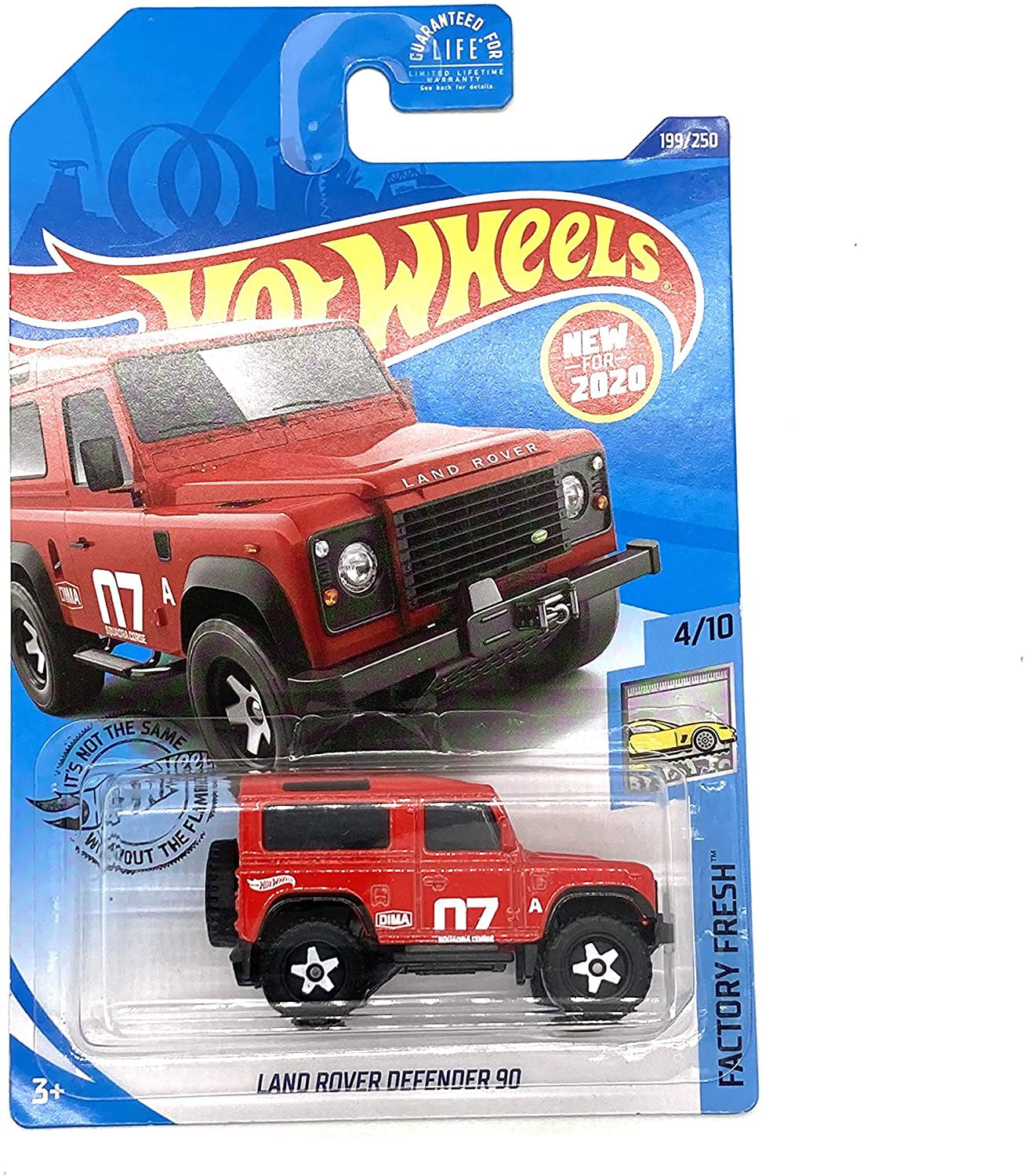 Hot Wheels 2020 HW Factory Fresh Red Land Rover Defender 90 New For 2020 