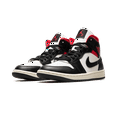 thumbnail image 2 of Jordan WOMENS AIR JORDAN 1 MID Womens "Black / Gym Red / Sail" BQ6472 061 BQ6472 061 from Stadium Goods, 2 of 8