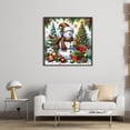 thumbnail image 3 of Kit Punto Cruz Con Muñeco Nieve Hilo Algodón Ecológico Bordado 11CT 50x50cm, 3 of 9