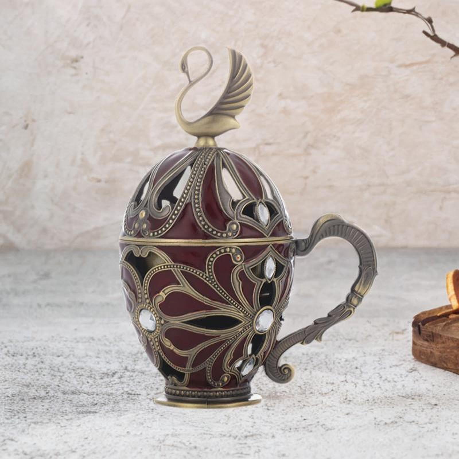 WLPZXP Incense Burner Unique Ash Catcher Censer Incense Stand Incense Holder for Sticks Red