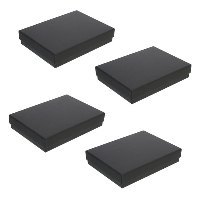 unbranded 4Ud Caja De Papel Kraft Para Embalaje De Regalos Resistente Y Reutilizable